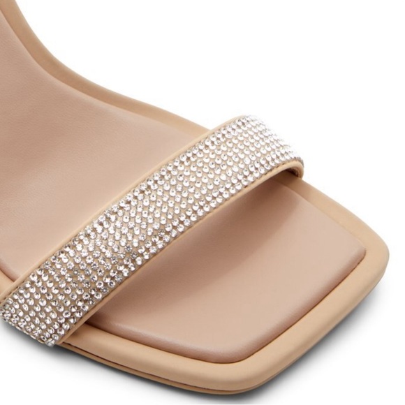 Call it Spring Luisa High heel sandals in nude with sparkle detail Size 7 - Picture 6 of 10